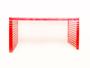 Acrylic Console table 'Staff' by poliedrica