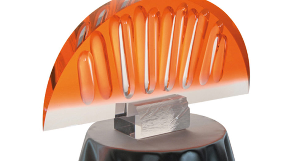 Acrylic Sculpture'The Slice' by Marco Pettinari Acrylic Sculpture'The Slice' by Marco Pettinari