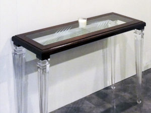 Console méthacrylate legno old luigi