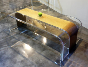 coffee table lucite wood Tiblisi
