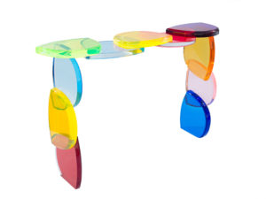 méthacrylate console BonBon by Marco Pettinari