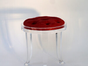 acrylic stool