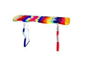 Cast acrylic console 'Fluid' M. Pettinari