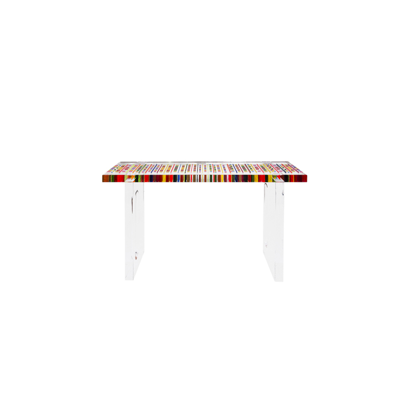 Lucite console table Missoni THN
