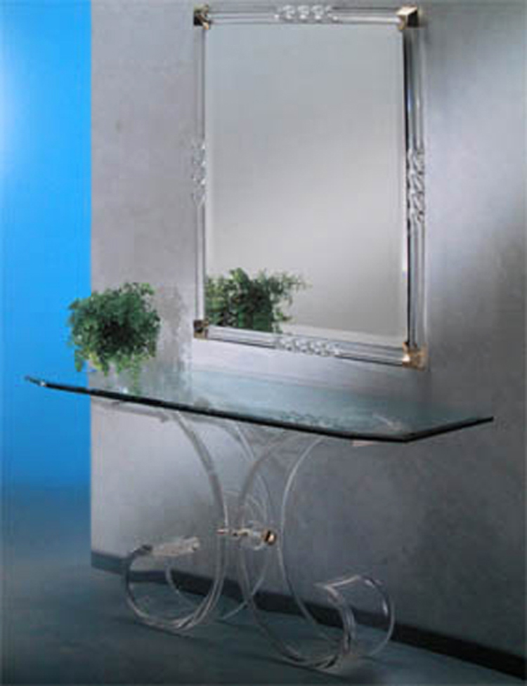 Console in metacrilato ‘Luna’